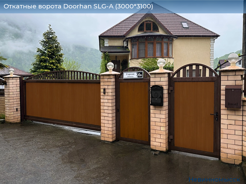 Откатные ворота Doorhan SLG-A (3000*3100), nevinnomyssk.doorhan.ru